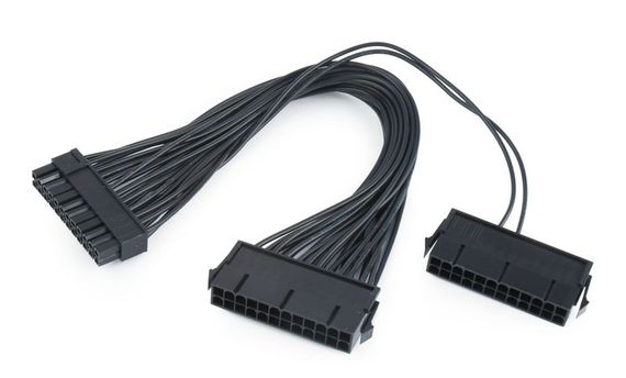 Кабель CC-PSU24-01, кабель живлення материнской плати, 30 см. | Зображення 1