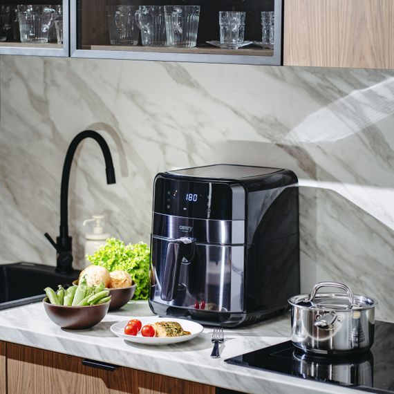 Аерофритюрниця Camry CR 6311, 5 л, мультипіч без олії, аерогриль | Зображення 7