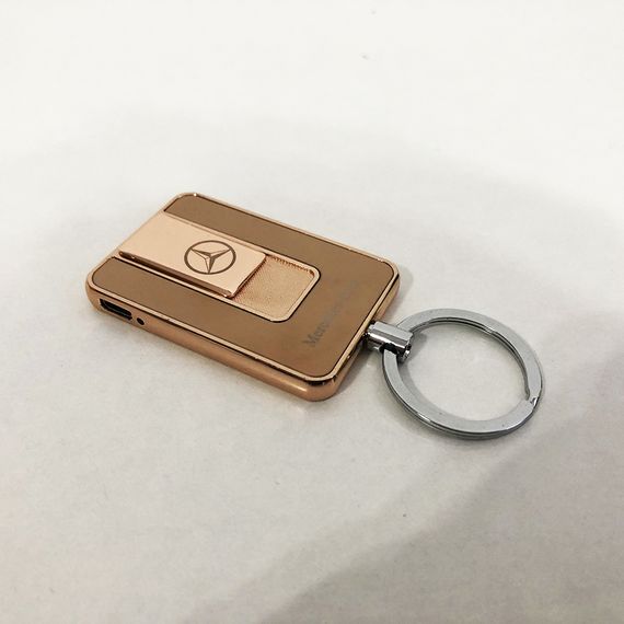 Запальничка спіральна USB-811. Mercedes. UG-577 Колір: золотий | Зображення 6