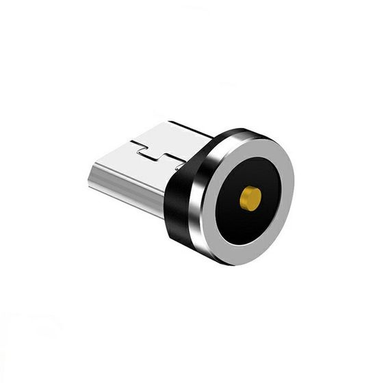 Коннектор магнітний Plug Micro USB, з передачею данних та заряду, для магнітного кабеля | Зображення 1