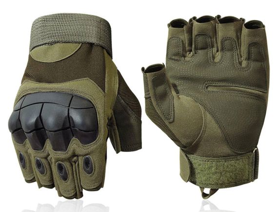 Перчатки тактические Primo Killork беспалые, размер L - Army Green