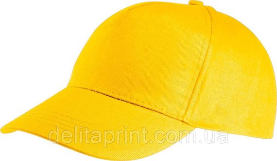 Кепка Kariban Cotton Жовтий 58 см