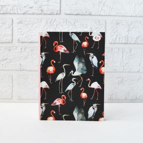 Блокнот 4Profi Two in one pink Фламінго  формат A5 80 арк. 50025