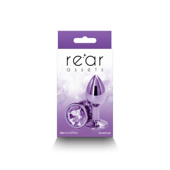 Анальна пробка NS Novelties Rear Assets - Small - Purple | Зображення 2