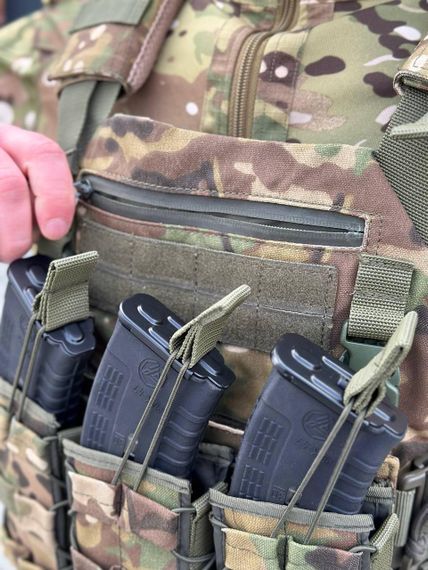 Плитоноска MOLLE Multicam з підсумками для магазинів | Зображення 6