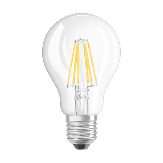 Лампа светодиодная LEDSCLA60D 7W/827 230V FIL E27 10X1OSRAM (4058075115958)