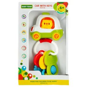 Іграшка музична Машинка з ключиками Baby Team 8657 Різнокольоровий shop (4824428086578)