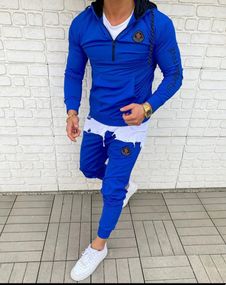 Спортивний костюм Moncler синього кольору | 5-536