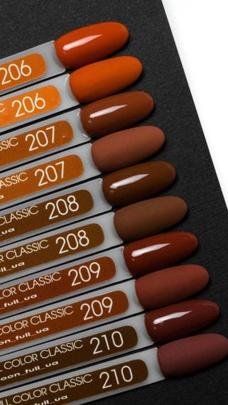 Гель-лак Moon Full №210 гарячий шоколад 8мл | Зображення 1