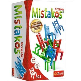 Настольная игра Trefl Стульчики для 3-х игроков (Mistakos) украинский (02326)