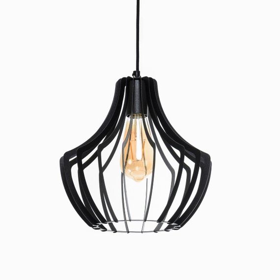 Світильник підвісний ArtS1 P260 Чорний, Перламутр, Atmolight