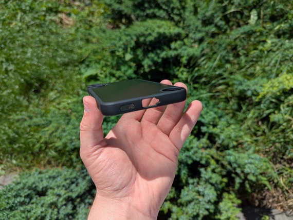 Чехол Wlons Hybrid противоударный PC+TPU для Nothing Phone CMF1  Матовый Черный | Зображення 2