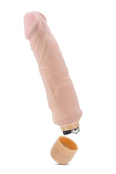 Вібратор реалістичний на батарейках Blush Au Naturel Home Wrecker бежевий Sex Aura | Зображення 2