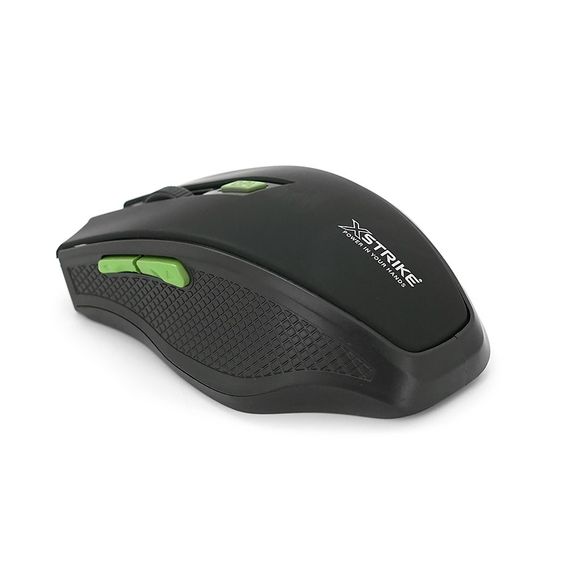 Миша бездротова XSTRIKE XS-400, 1600/2400DPI, Black, 2.4GHZ, Black, Box | Зображення 2