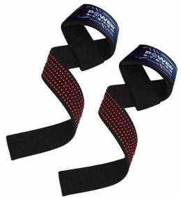 Лямки для тяги Power System PS-3430 XTR-Grip Straps Black/Red (PS-3430_Black-Red)