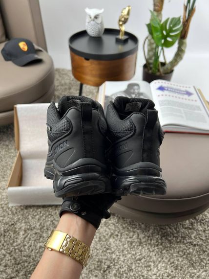 Мужские зимние кроссовки  Salomon XT-6 Black Fur, Вьетнам 46 | Зображення 5