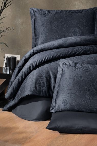 Постільна білизна First Choice Cotton Satin 160x220 Advina Eclipse | Зображення 1