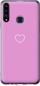 Чохол для Samsung Galaxy A20s A207F з силікону FCh_049056