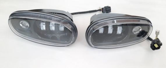 Фары LED ближнє світло 45W Daewoo Lanos, денний ходовий вогонь