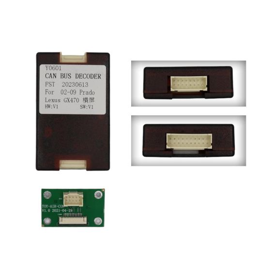 Інсталяційний комплект серії QIV під Toyota Land Cruiser Prado 120 2004-2009 (F3) 9 дюймів | Зображення 2