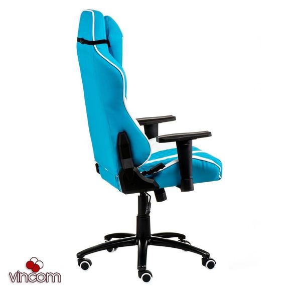 Кресло геймерское Special4You ExtremeRace light bluewhite (E6064) | Зображення 6