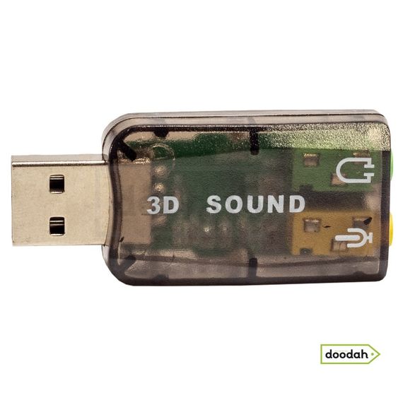Зовнішня звукова карта Dynamode Dynamode USB 2 - Black. Гарантія | Зображення 2