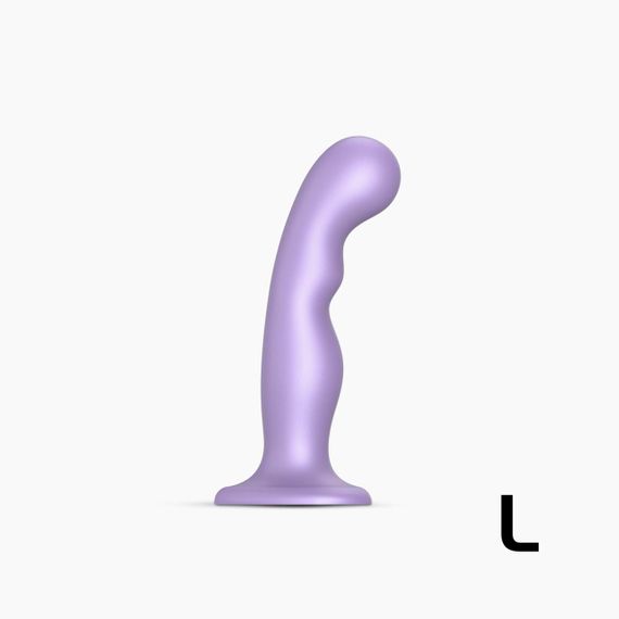 Насадка для страпона Strap-On-Me Dildo Plug P&G Lilas Metallic L Sex Aura