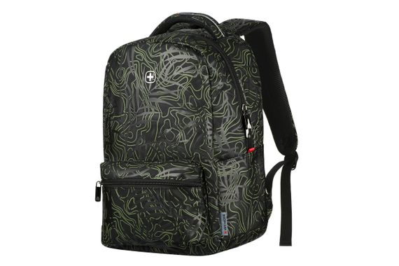 Рюкзак для ноутбука Wenger Colleague 16&quot;, (Black Fern Print) (606466)