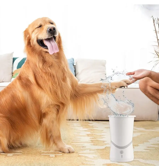 Лапомойка Pet Foot Wash 827-6 Автоматический очиститель собачьих лап с юсб USB | Зображення 1