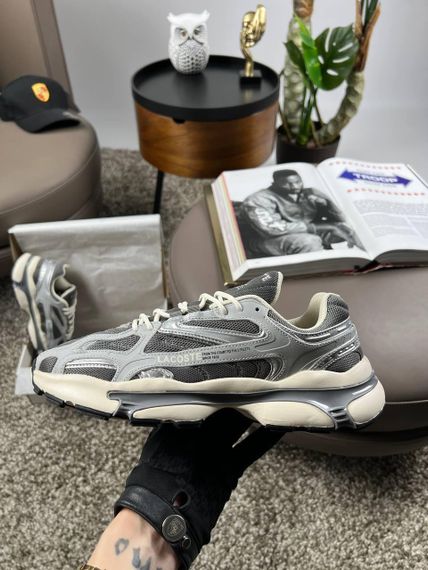 Чоловічі кросівки Lacoste L003 2K24 Grey Silver (текстиль) A3922 42 26,5 | Зображення 3