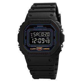 Чоловічий годинник Skmei 1628 All Black