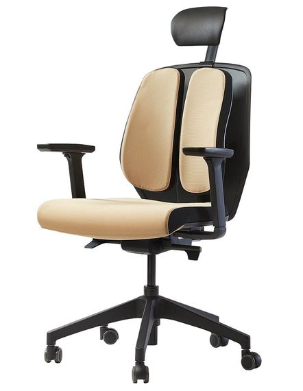 Кресло офисное DUOREST ALPHA HDBA-S beige ортопедическое | Зображення 2
