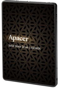 SSD внутрішні APACER AS340X 120GB SATAIII 3D NAND (AP120GAS340XC-1) (AP120GAS340XC-1)