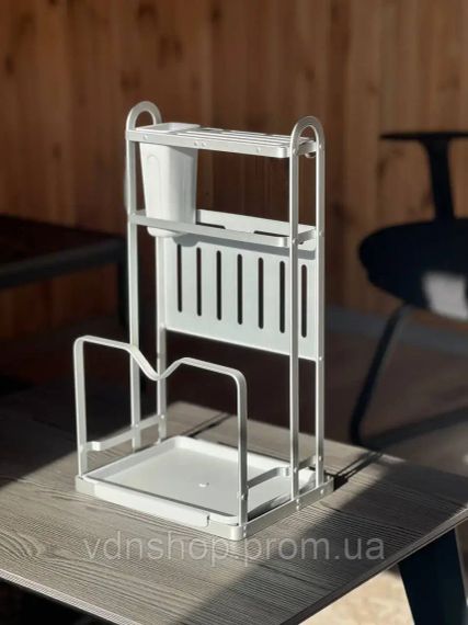 Кухонний Стелаж -Сушарка для посуду органайзер kitchenware AND-4 | Зображення 3