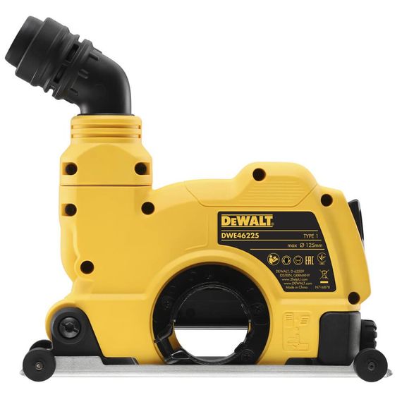 Защитный кожух 125 мм для отвода пыли - бороздодел DeWALT DWE46225 | Зображення 6