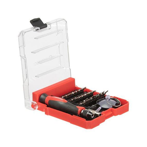 Викрутка прецизійна з комплектом насадок 29 од., Cr-V INTERTOOL VT-3336 | Зображення 5