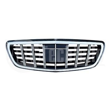 Решетка радиатора Mercedes Benz W222 13-16 (хром/чёрн.) BRABUS, AutoTechteile, 140 8837, 140 8835