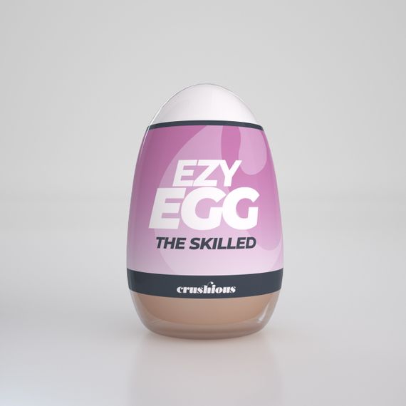 Мастурбатор-яйце, вагіна CRUSHIOUS EZY EGG THE Skilled, реалістичний Sex Aura | Зображення 1