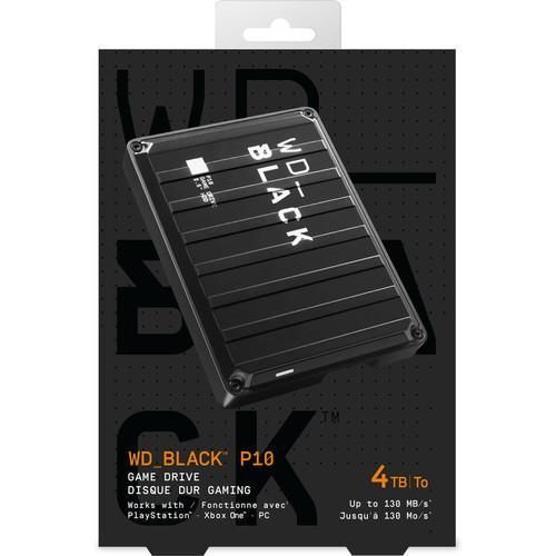 Жесткий диск WD 2.5&quot; USB 3.1 4TB WD_BLACK P10 Game Drive (WDBA3A0040BBK-WESN) | Зображення 6