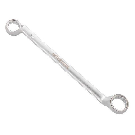 Набір ключів накидних 8 од., 6-22 мм, Cr-V INTERTOOL HT-1102 | Зображення 3