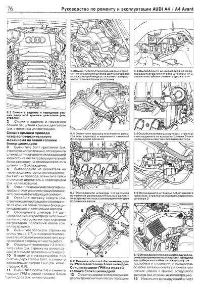 AUDI A4 з 2004 р. Посібник з ремонту та експлуатації. Книга | Зображення 6