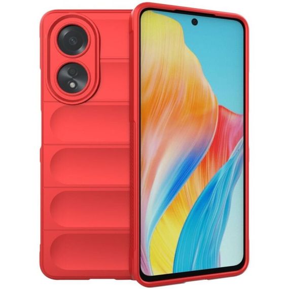 Чохол силіконовий MagCase для Oppo A58 колір Червоний