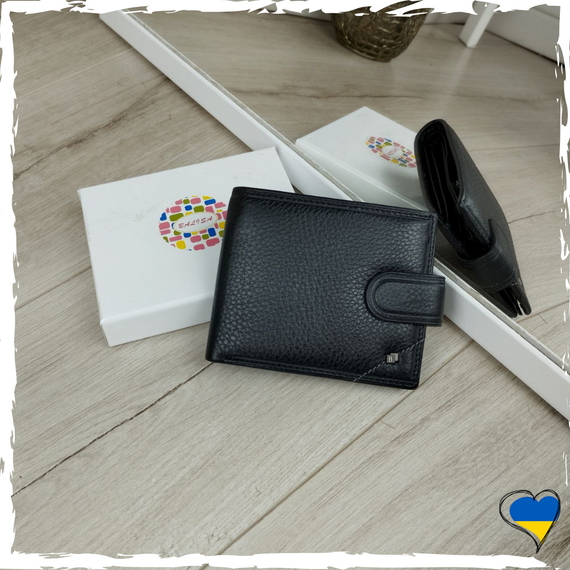 Чоловічий гаманець з натуральної шкіри. Кошелек мужской кожаный