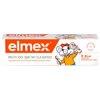 Детская зубная паста Elmex від 0 до 6 років 50 мл (4007965560101) | Зображення 2