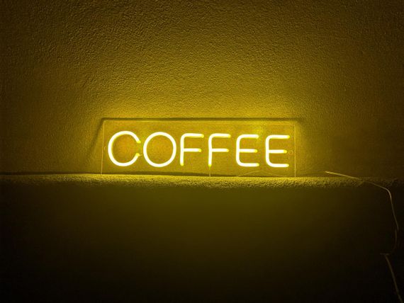 Неоновий світильник COFFEE 400х118 acr-n000126 | Зображення 1