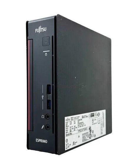 Неттоп Б-класс Fujitsu Esprimo Q556 USFF / Intel Core i3-6100T (2 (4) ядра по 3.2 GHz) / 32 GB DDR4 / 256 GB SSD / Intel HD Graphics 530 б/у | Зображення 2