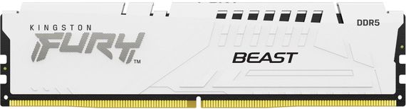 Память ПК Kingston DDR5 16GB 5200 FURY Beast EXPO Белый KF552C36BWE-16