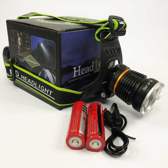 Надпотужний налобний ліхтар IB-230 Bailong BL-A7-P50 | Зображення 4