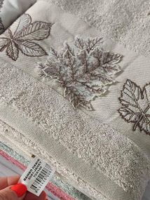 Полотенца Pupilla Janet yaprak 70х140см Бамбук набор 6шт