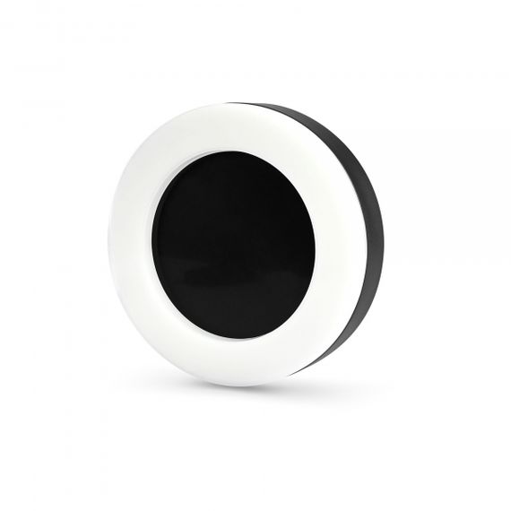 LED світильник ART IP65 круглий VIDEX 15W 5000K Black | Зображення 1